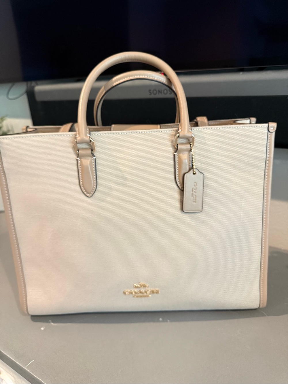 Coach Maggie Tote bag with Gold Hardware